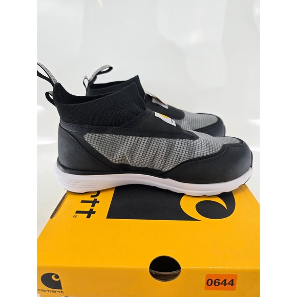 Carhartt Haslett SD Nano Composite Toe Work Shoe Mens 8M Black Grey FS2481-M NEW main image 12